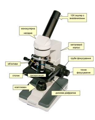 Мікроскоп учбовий MSK-01L PREMIUM
